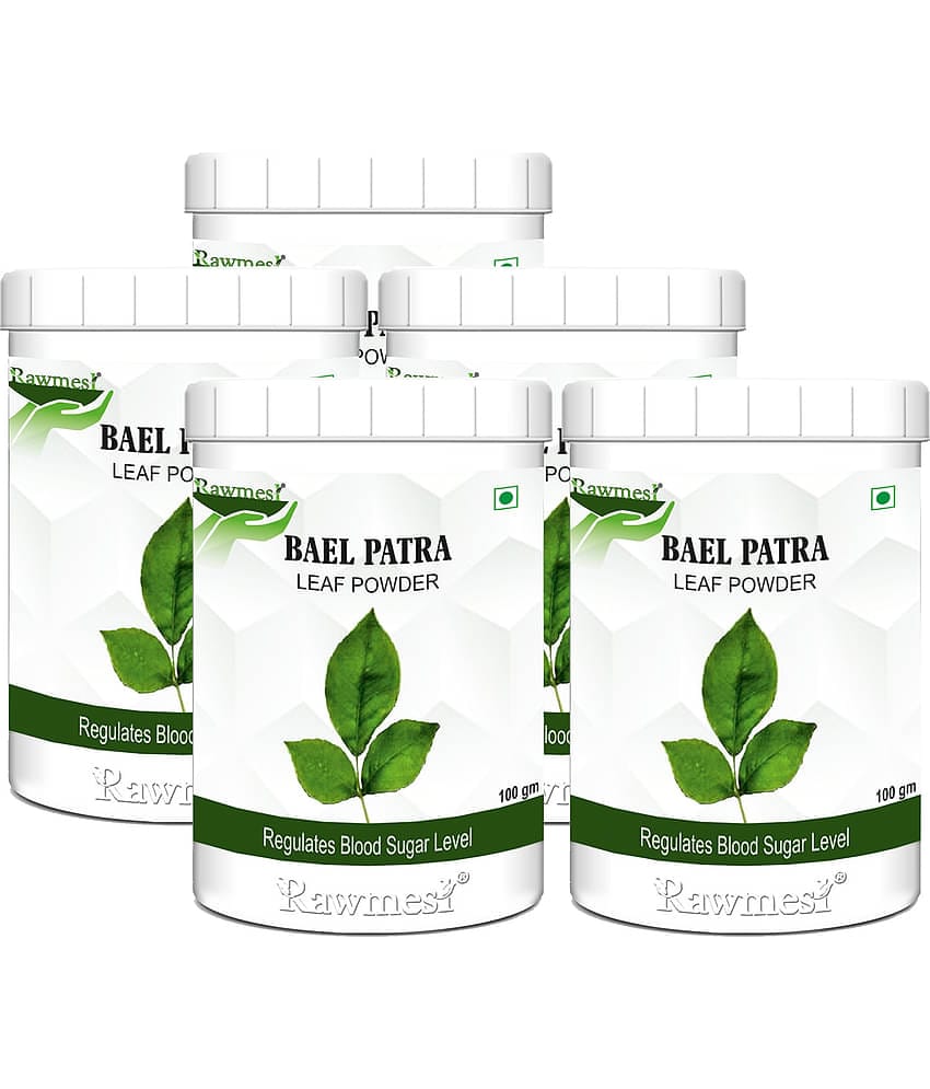 Rawmest Bael Patra Leaf Powder 500 Gm Pack of 5