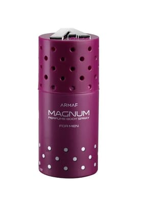 Armaf Magnum Dark Purple A1 Perfumed Body Deodorant Spray For Men, 250 ml Armaf Magnum Dark Purple A1 Perfumed Body Deodorant Spray For Men, 250 ml