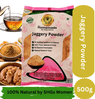 Desi Jaggery Powder Natural, No Sugar Mixed