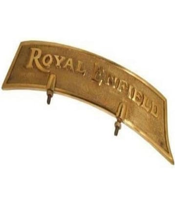 Mudguard Number Plate Pure Brass For Royal Enfield Classic 350cc 500cc , Classic Chrome , Standard , Electra