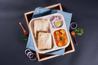 Paneer Makhani & Rumali Roti Lunchbox