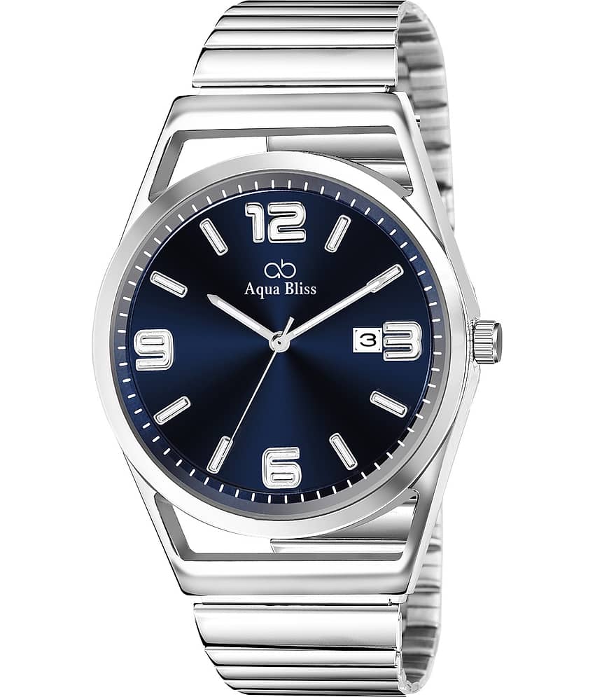 AQUA BLISS - Silver Stainless Steel Analog Men's Watch