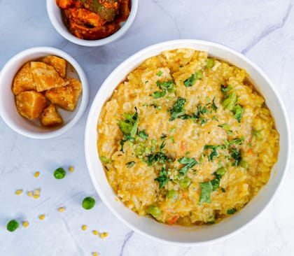 Moong & Green Peas Khichdi