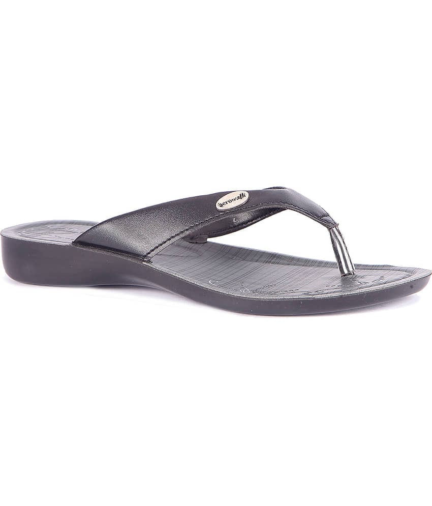 Aerowalk Black Flats