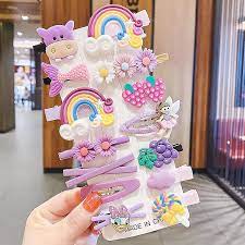 Cartoon Fruits Hair Bands: Colorful Hair Accessories for Girls