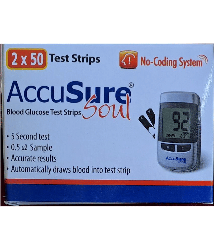 ACCUSURE Soul 100 Test Strips