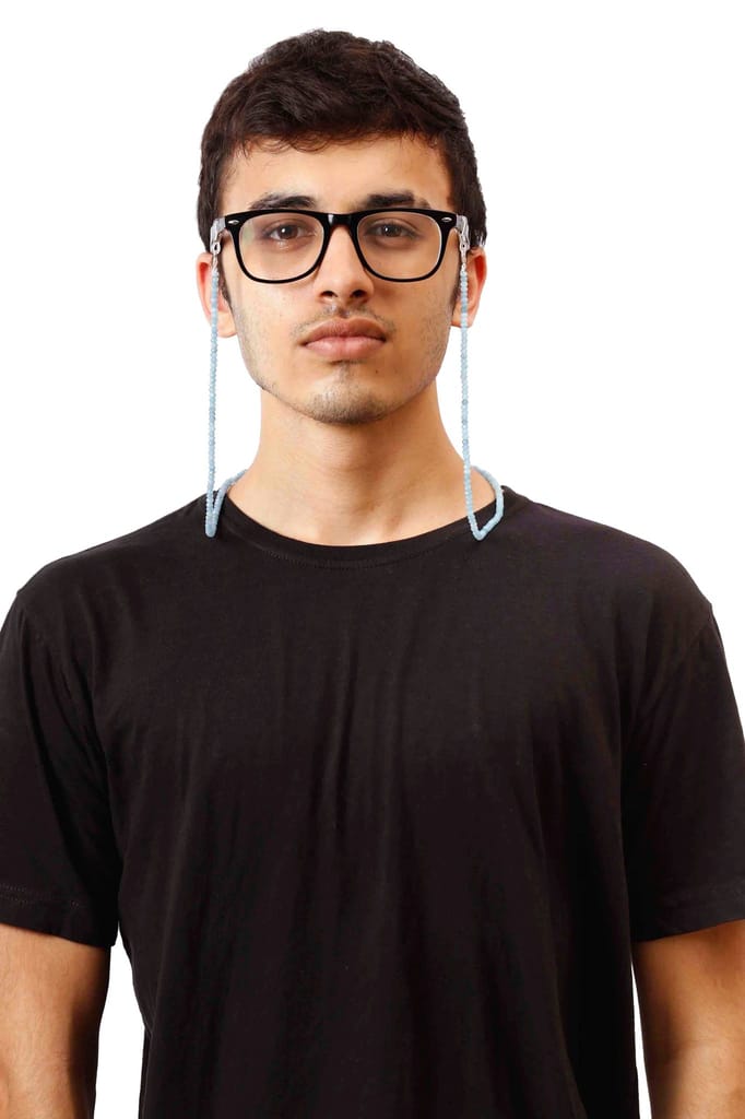 Semi Precious Beaded Mask Chain (Unisex)