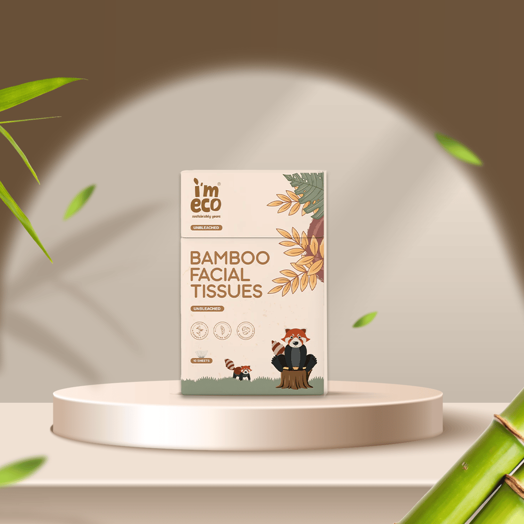 Bamboo Pocket Tissues - 3-Ply, Ultra-Soft & Hypoallergenic