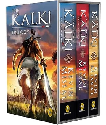 The Kalki Trilogy Set of 3 Books Avatar of Vishnu Eye of Brahma Sword of Shiva [Paperback] Missal, Kevin Paperback – Import, 15 February 2023