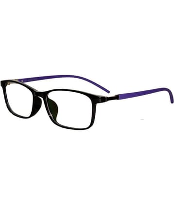 Peter Jones Purple Rectangle Spectacle Frame 1810PL
