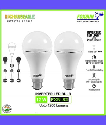 SPARKWORLD 12W Cool Day Light Inverter Bulb ( Pack of 2 )