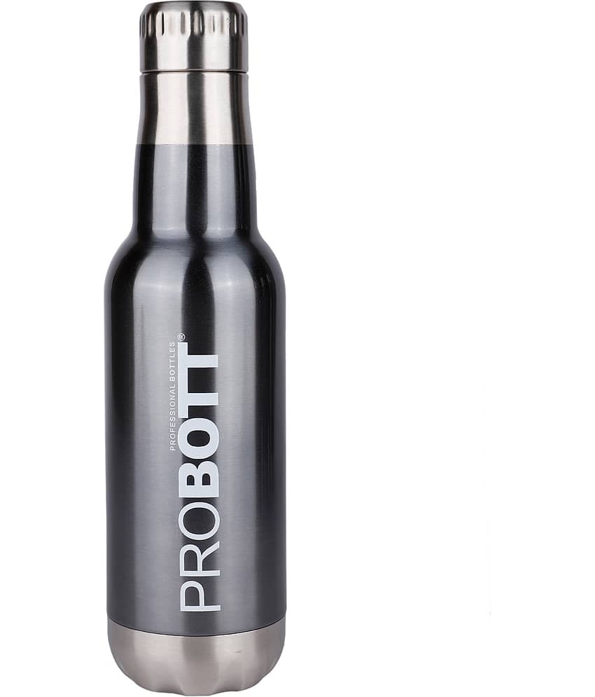 Probott Magnum 500ml Silver Steel Flask ( 500 ml )
