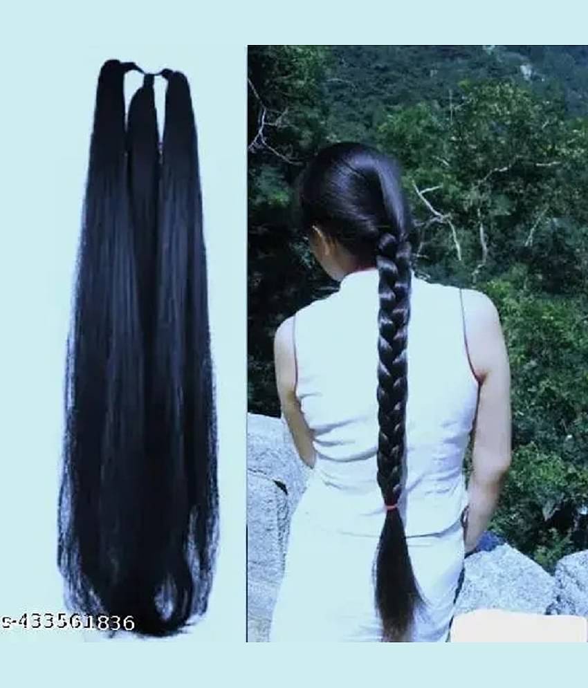 Renu Creation Black Women's Hair Extension ( Pack of 1 )