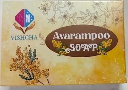 Avarampoo Soap For Women & Men - 100gm - All Skin Types | Removes Dark Spots, Pigmentation | Soap For Women & Men For Soft Glowing Skin