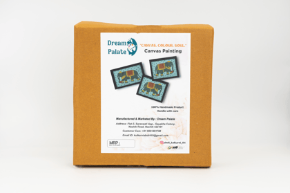 Canvas Painting frame set of 2 frames