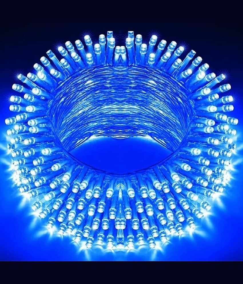 MIRADH Blue 10 Mtr String Light ( Pack of 1 )