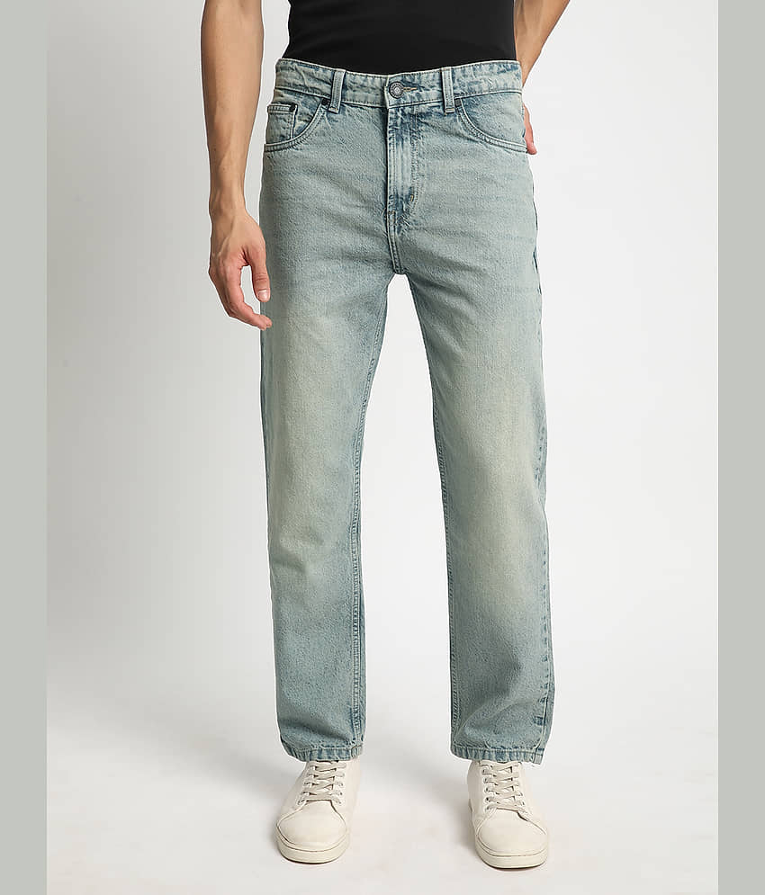 Bene Kleed Regular Fit Solid Men's Jeans - Blue ( Pack of 1 )