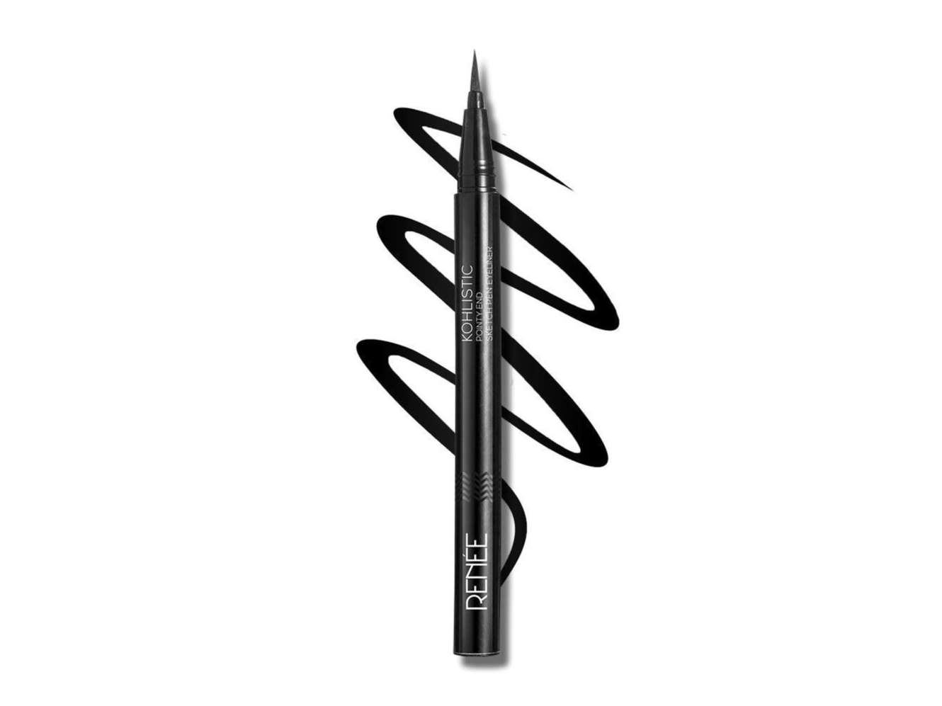 RENEE Pointy End Sketch Pen Eyeliner - 1.5ml, Matte, Light Weight, Smudge Proof, Water Resistant, Highly Pigmented, Long Lasting with One Stroke Application Formula - Black