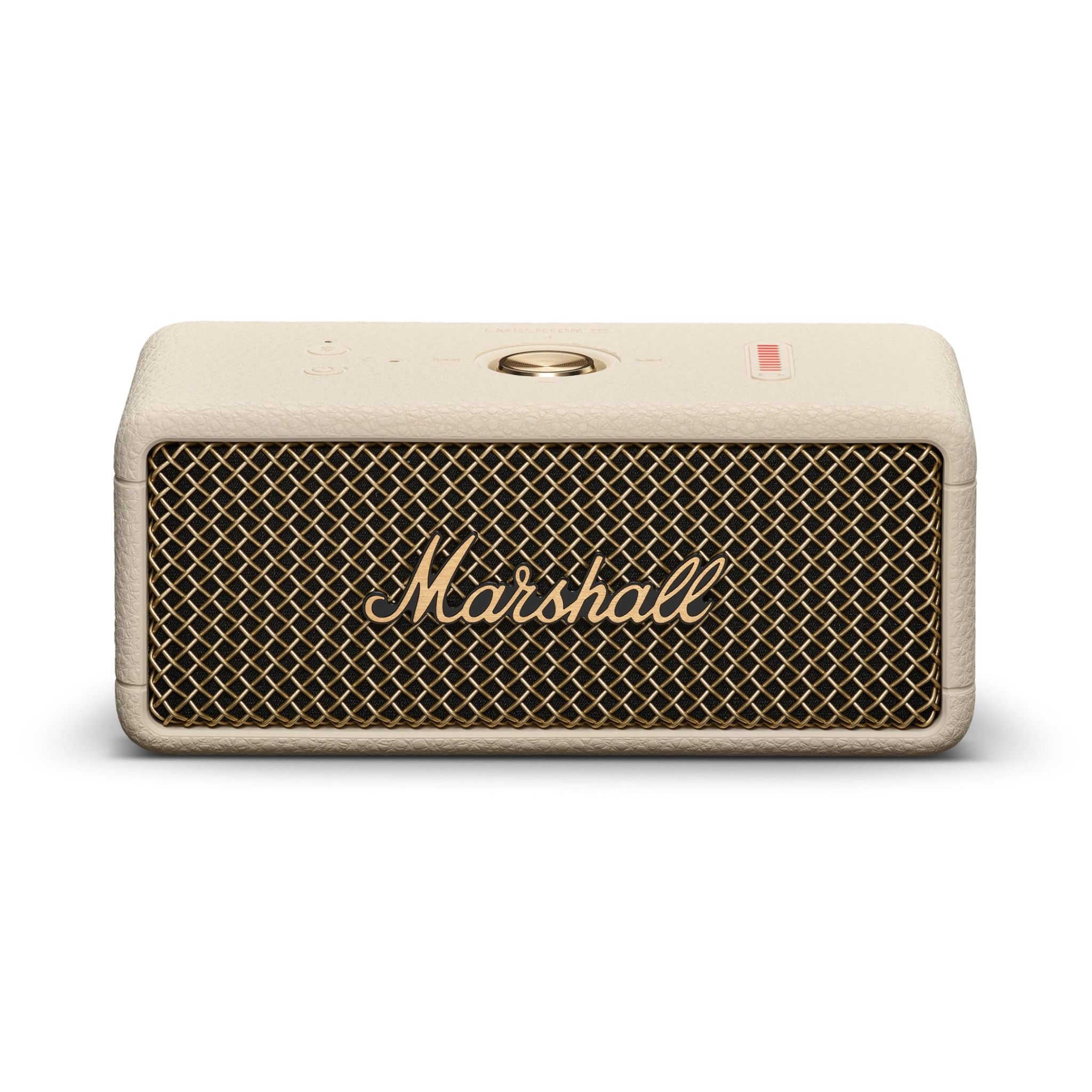 Marshall Emberton III Compact Portable Bluetooth Speaker with 32+ Hours of Playtime, (360 Sound), Dust & Waterproof (IP67) Cream. Marshall Emberton III Compact Portable Bluetooth Speaker with 32+ Hours of Playtime, (360 Sound), Dust & Waterproof (IP67) C