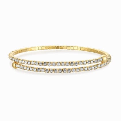 TWIX BRACELET - 18K GOLD-PLATED