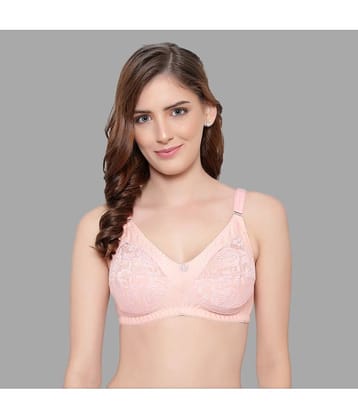 KYODO Cotton Blend Non Padded Women's Everyday Bra ( Rose Gold )