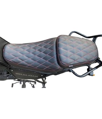 PURE BIKING Stylish Himalayan Seat Cover Front & Rear  Extra Pading  For Royal Enfield Himalayan