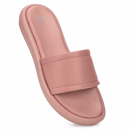 Bliss Open Toe Flat-Peach / 4