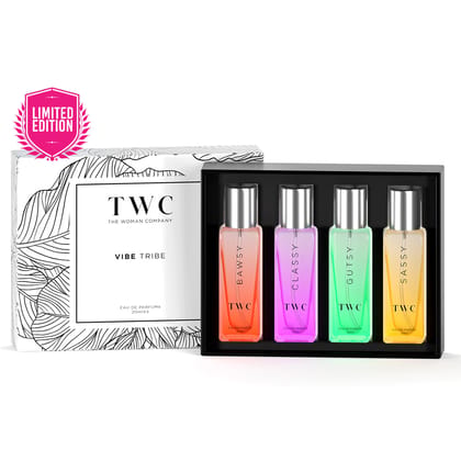Vibe Tribe - Premium Fragrance Gift Set Vibe Tribe - Premium Fragrance Gift Set - Pack of 4 (20ml)