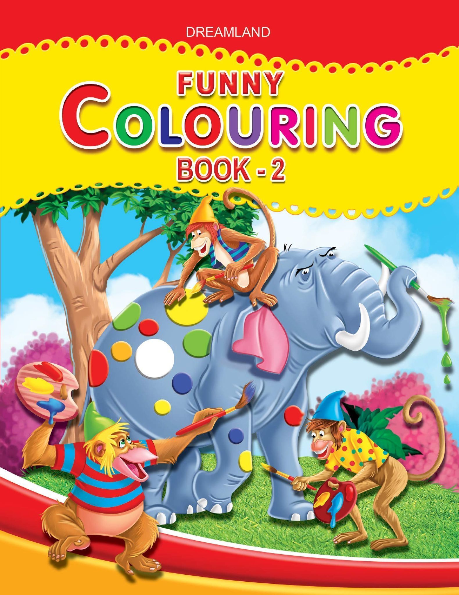 Funny Colouring - Part 2 [Paperback] Dreamland Publications