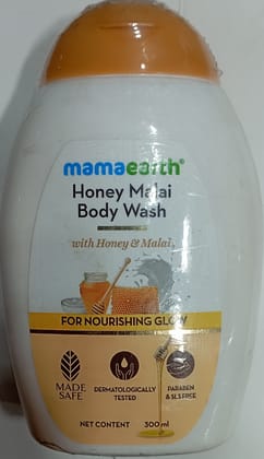 Mamaearth honey malai body wash 300ml