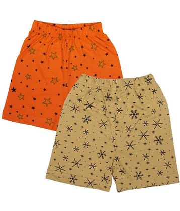Diaz Pack of 2 Cotton Shorts For Boys ( Multicolor )