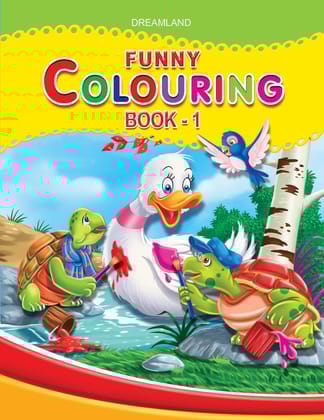 Funny Colouring Part - 1 [Paperback] Dreamland Publications