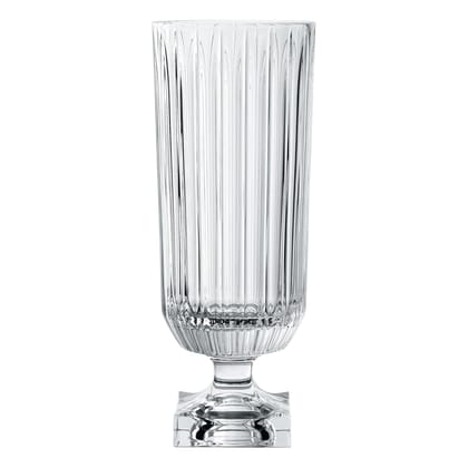 Natchmann Minerva Crystal Vase, 15.7 Inch, Glass Vases For A Centerpiece, Bouquet, Flowers, And Home D'Cor, Wedding Gift, Tall, Clear, Dishwasher Safe Natchmann Minerva Crystal Vase, 15.7 Inch, Glass Vases For A Centerpiece, Bouquet, Flowers, And Home D'Cor, Wedding Gift, Tall, Clear, Dishwasher Safe
