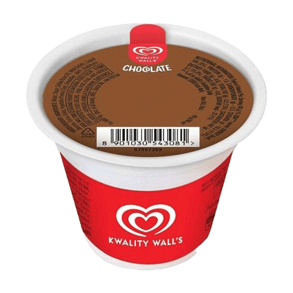 Kwality Walls Large cups Chocolate 90ml