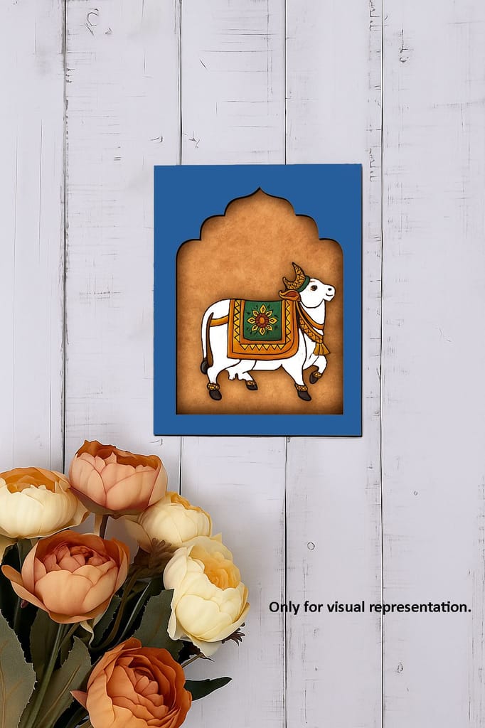 Dbeautify's DIY MDF Decorative Nandi Cow Wall Hanging