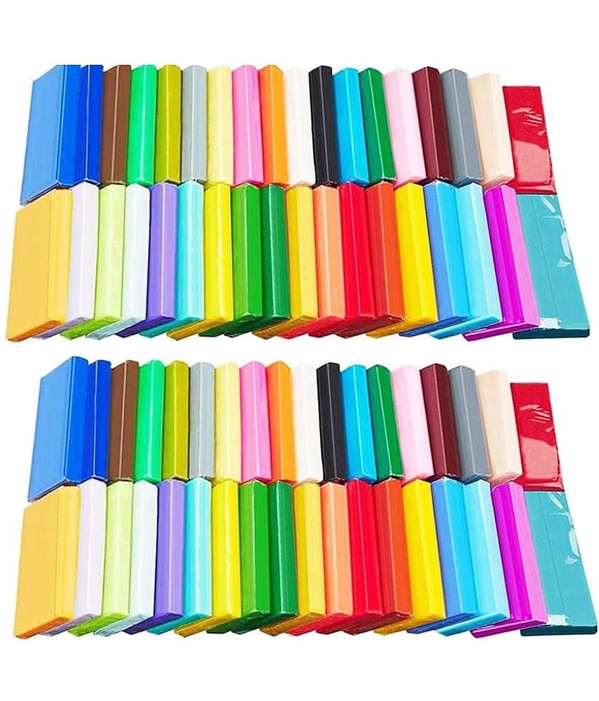 ECLET (Pack of 12) Air Dry Clay, Colorful Children Soft Clay, Creative Art Crafts, Gifts for Kids-Multi Color. Non-Toxic Modeling Magic Fluffy Foam Bouncing Clay Putty Kit for Kids with Tools .125