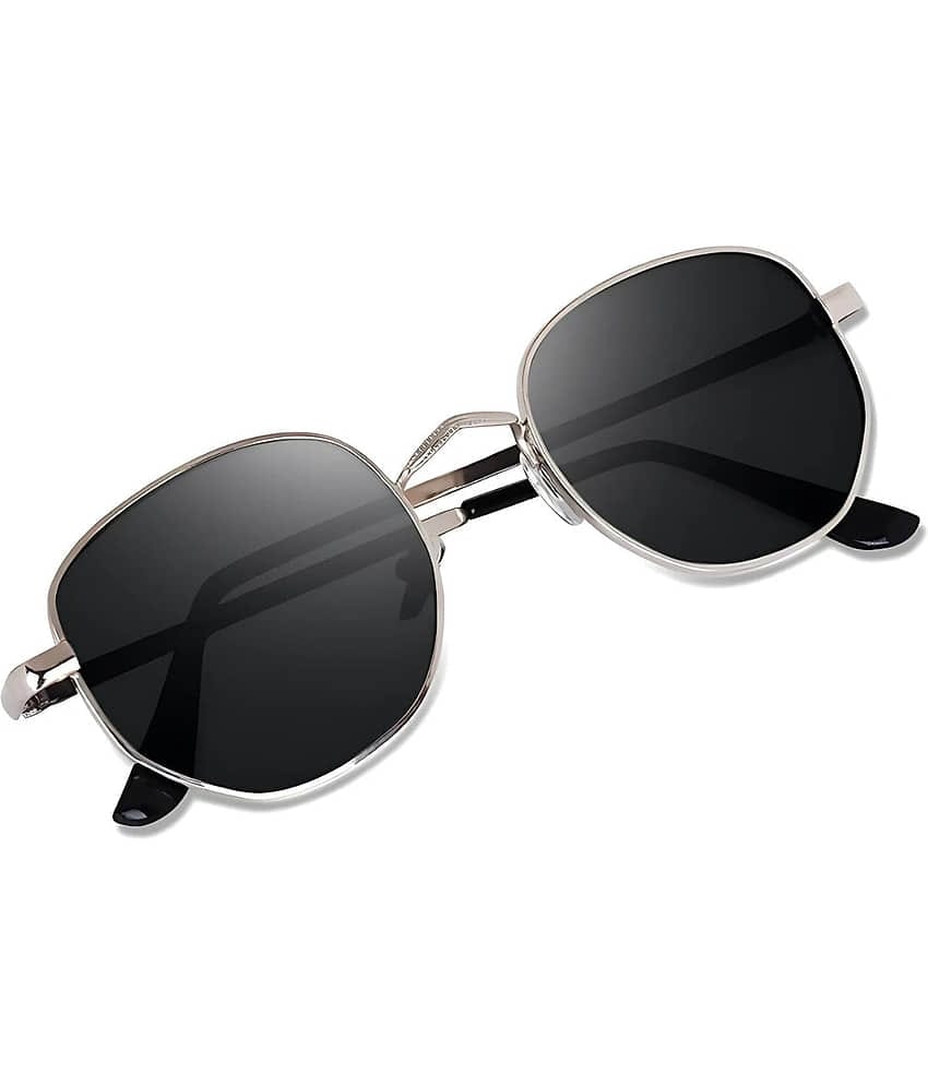 Dyana Core Silver Round Sunglasses ( Pack of 1 )