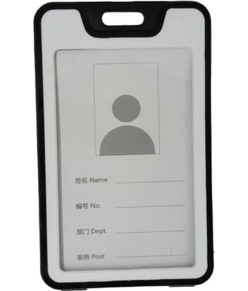 Dey 's stationery store - Plastic Card Holder ( Pack 1 )
