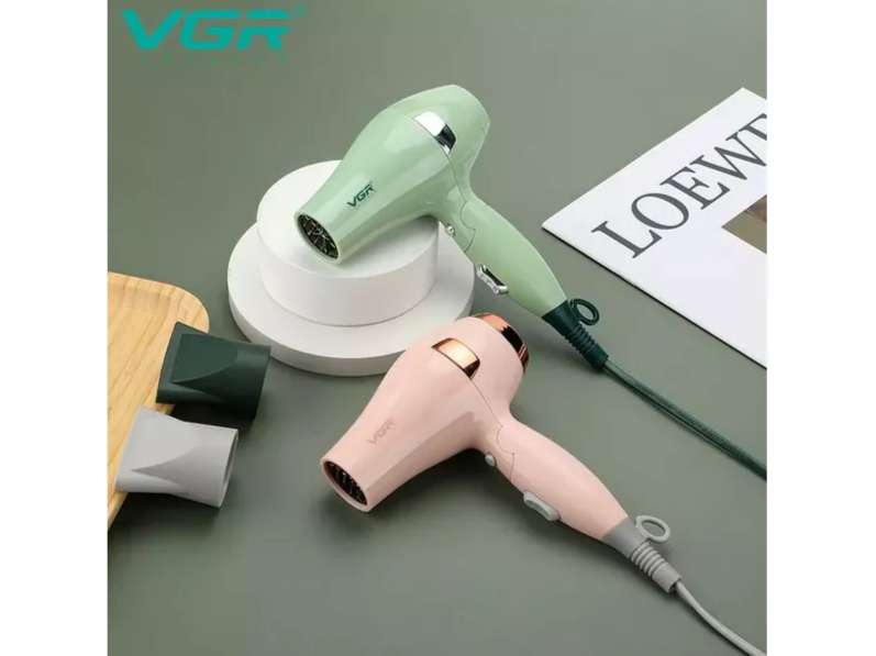 VGR V-432 Hair Dryer (1000 W, Green)