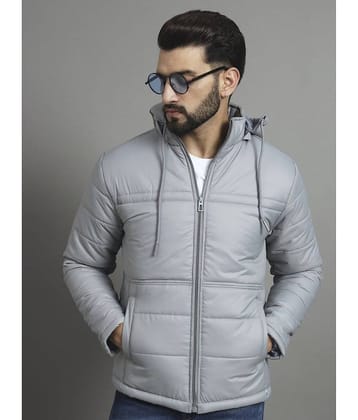 renuovo Polyester Men's Puffer Jacket - Grey ( Pack of 1 )