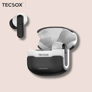 TecSox CyberX Bluetooth Earbuds | 30 Hours Play TIme | HD Mic & High Bass | 13mm Driver