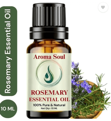 aroma soul Rosemary Essential Oil 100% Pure & Natural for Hair Growth, Skin