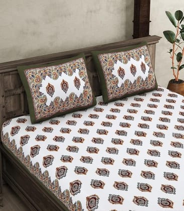 Traditional Block Print Bedsheet Set