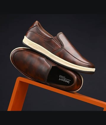 Leeport - Black Men's Slip-on Shoes