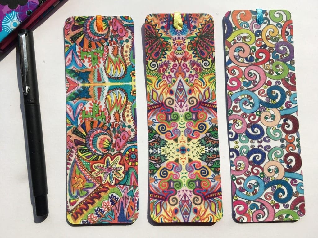 Color gems Set of 3 Bookmarks - Stationery | Buy online on ZillyBuy