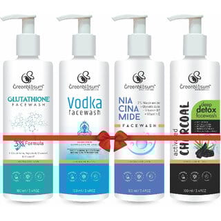 Greenblosum Natural Glow Face For Tan Removal Face Wash (100 Ml)