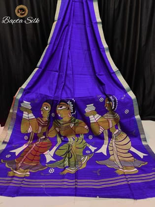 PREMIUM BAPTA DIGITAL PRINTSOFT & BUTTERY QUALITY WITH ALL BODY PRINT SAREE