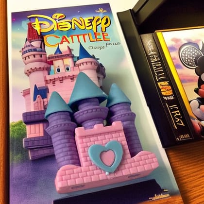 Disney Castle Puzzle - 60 Piece Pastel Color Puzzle for Kids