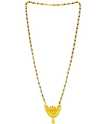 JIPPA - Golden Mangalsutra ( Pack of 1 )