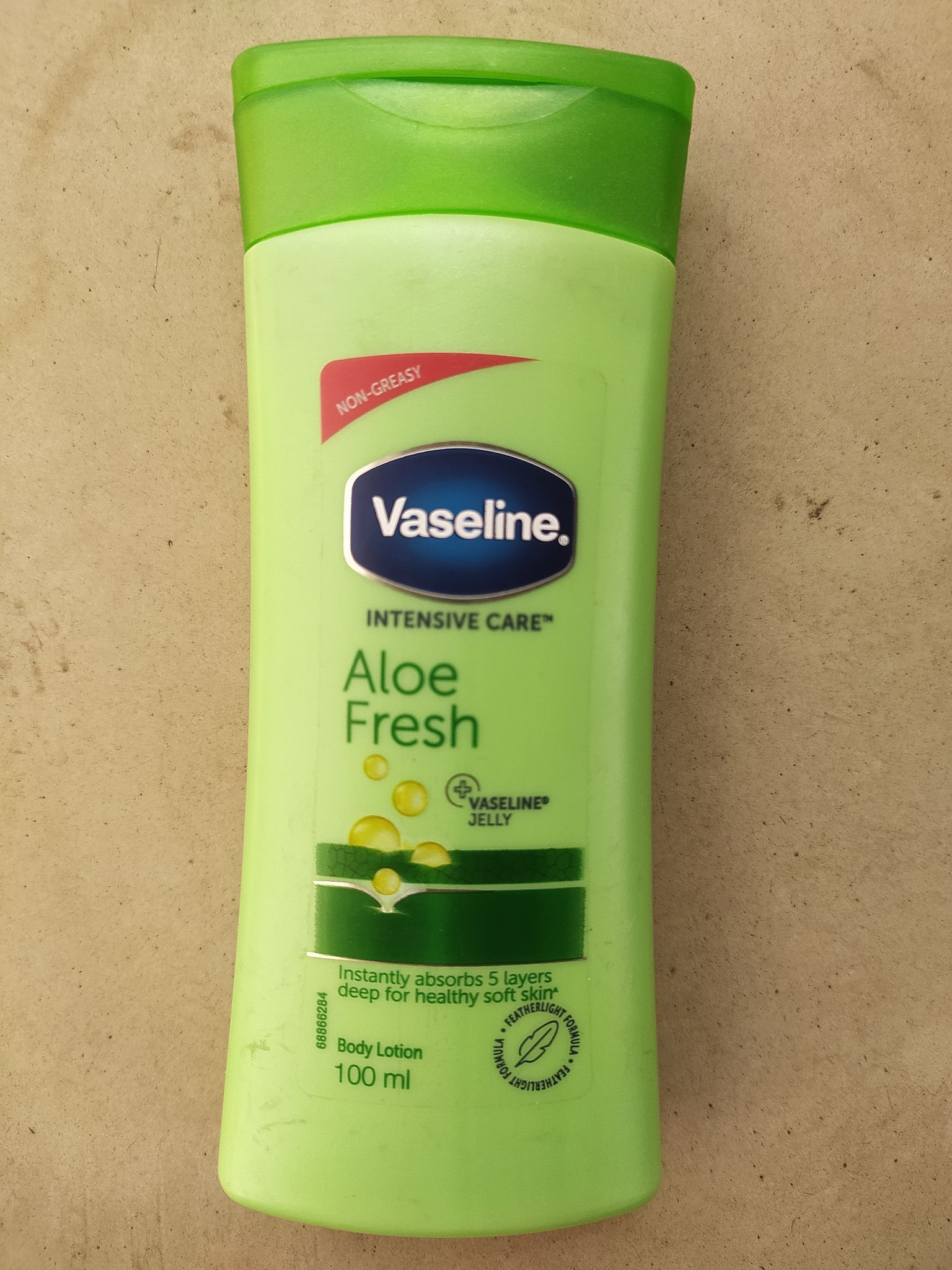 vasline aloo fresh